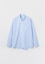 [이른(irn) x hyeonkim]  Spring Shirt - Sky Blue[40수 고밀도, 세련된 색감, 기분 좋은 착용감]