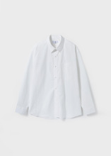 [이른(irn) x hyeonkim]  Spring Shirt - White[40수 고밀도, 세련된 색감, 기분 좋은 착용감]